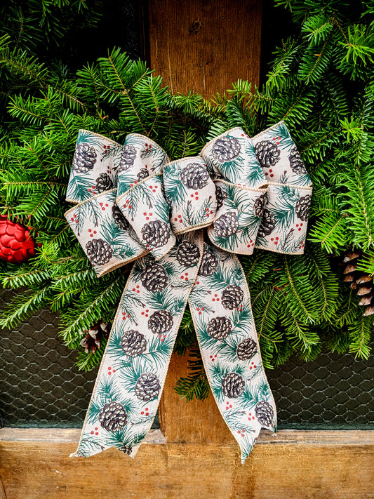 Pine Cone Bow